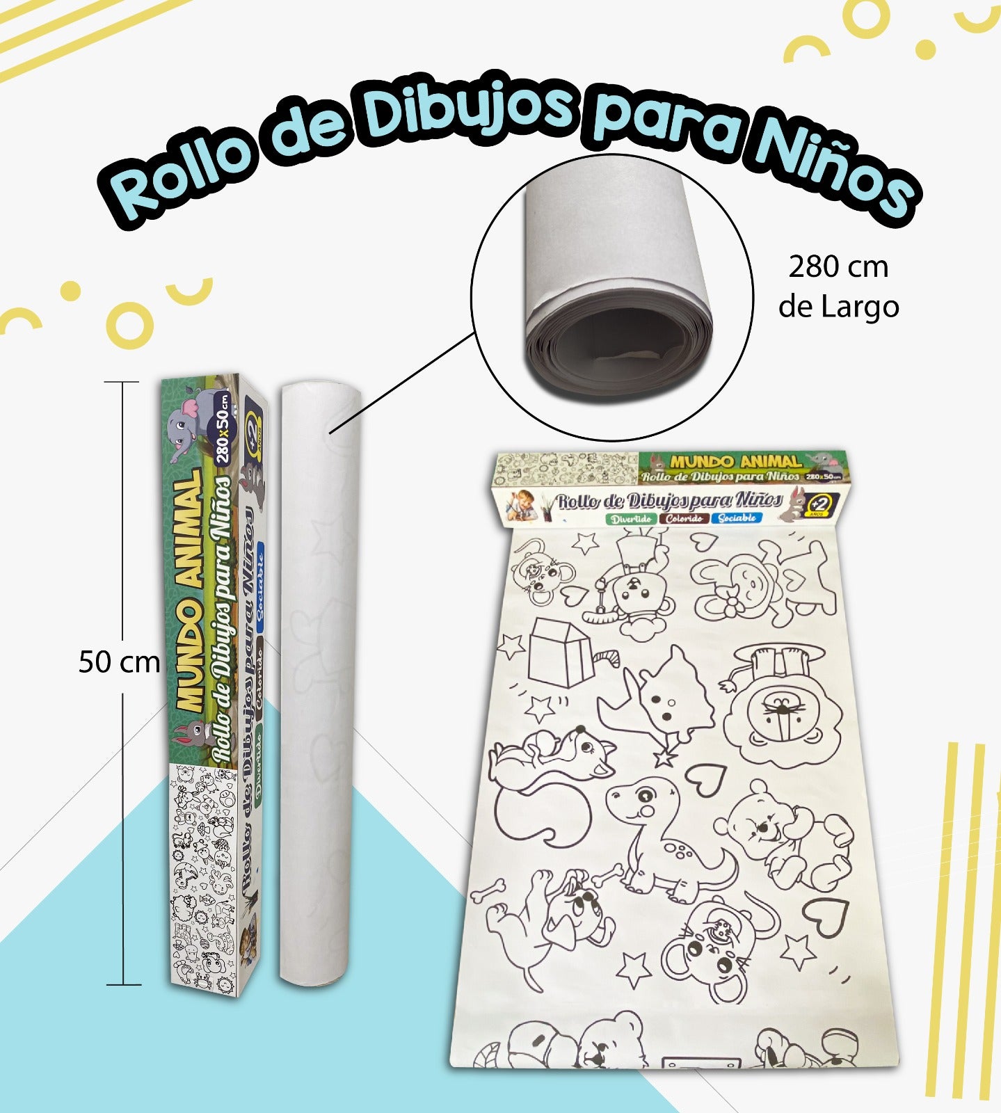 Rollo de Dibujos para Niños