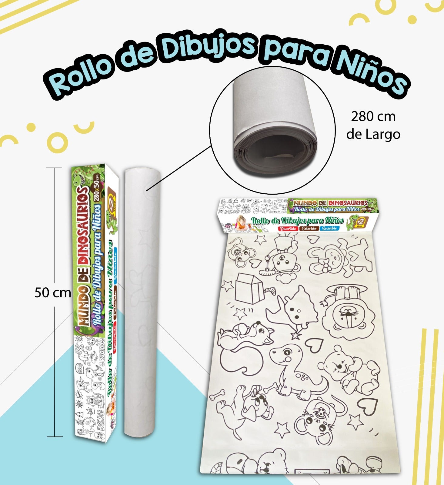 Rollo de Dibujos para Niños